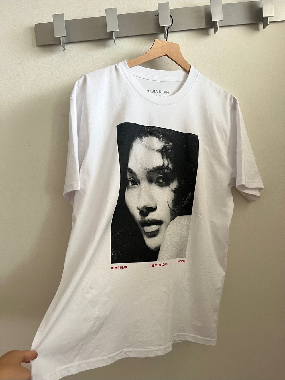 White Graphic Tee - Women's Printed Top